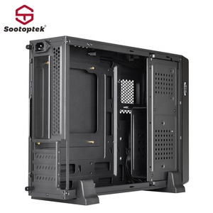 M12sootoptekミッドタワーPCコンピューターケーススリムマイクロATXPCデスクトップケース - Product Image 5