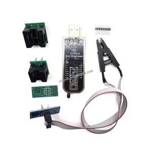 CH341A CH341 24 EEPROM-Flash-BIOS-USB-Programmierer der Serie 25 mit 4 Adaptern