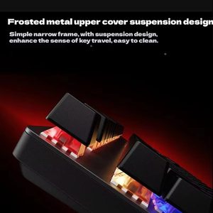 RAPOO V150S <strong>Keyboard</strong> Mouse Set 104KEY Full <strong>Size</strong> <strong>Layout</strong> Customized Black Switch PAW3327 RGB 1K Polling Rate Gaming Mouse <strong>Keyboard</strong> - Product Image 2