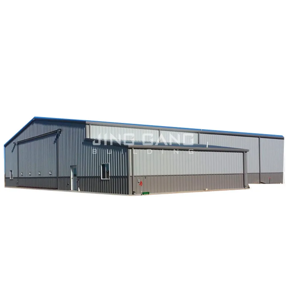 JG pronto magazzino struttura in acciaio deposito prefabbricato officina prefabbricata cina costruzione tettoie prefabbricate