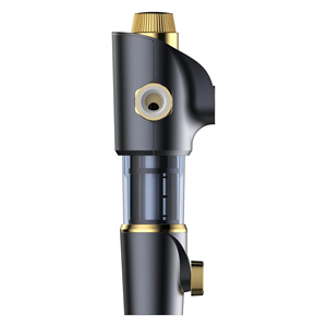50 mikron Spin aşağı yeniden kullanılabilir otomatik Blowdown ön filtre filtrasyon PPR konektörü su ön filtre için göstergesi ile - Product Image 5