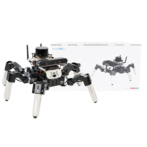18 DOF Muto RS biyonik bionic pod robot ile 18 adet 35KG seri otobüs servolar Jetson NANO ahududu Pi 5 için ROS2 dayalı