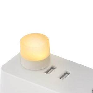 USB插头灯电脑移动电源充电USB灯发光二极管小圆夜灯 - Product Image 4