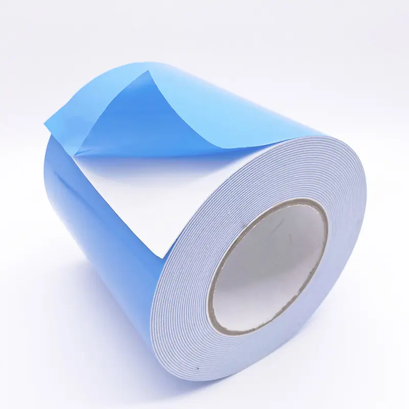 Strong Water Resistance White PE EVA Single Sided Acrylic Foam Tape For Outdoor Decoration