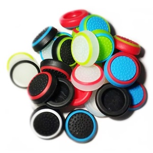 Kauçuk parmak sapları kapak Joystick düğmesi Cap sapları PS3/PS4/PS5/XBOX ONE/360 denetleyici silikon Joystick sapları kapatma kapakları - Product Image 1