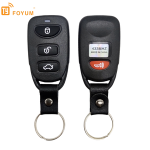 Foyum Wireless RF universale auto telecomando 3 + 1 pulsanti fisso codice 433mhz faccia a faccia porta telecomando duplicatore