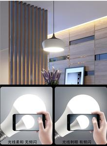 หลอดไฟฉุกเฉิน LED 5W ถึง18W พร้อม A50สีขาวอบอุ่นและเย็นเพื่อ A77ประเภทฐาน E27ที่อยู่อาศัย - Product Image 3