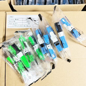 UNIKIT ESC250D SC/APC Optic Fiber Quick Connector Single Mode Fast Connector For FTTH Compatible With 4G And Wi-Fi <strong>Networks</strong>