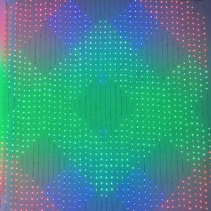 Рождественская смарт-занавеска RGB с управлением через приложение, программируемый светильник для наружного использования - Product Image 1