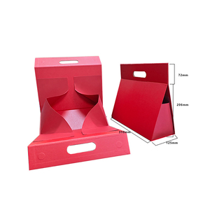 Tùy chỉnh kích thước logo sang trọng tái chế cứng nhắc các tông gấp từ tam giác không thấm nước Hộp Quà Tặng Giấy xử lý cho nến - Product Image 4