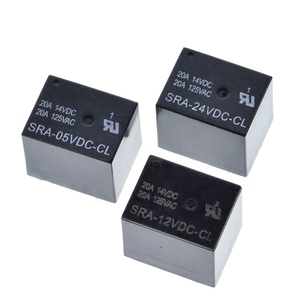 10 pz 5V 12V 24V 20A DC relè di potenza SRA-05VDC-CL SRA-12VDC-CL SRA-24VDC-CL 5pin tipo PCB In magazzino relè automobilistico nero - Product Image 2