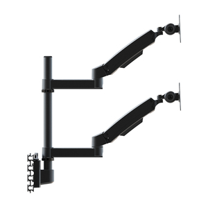 Height Adjustable Screen <strong>Monitor</strong> Stand Control Room Console Accessory Computer Dual <strong>Monitor</strong> Stand Arm - Product Image 3