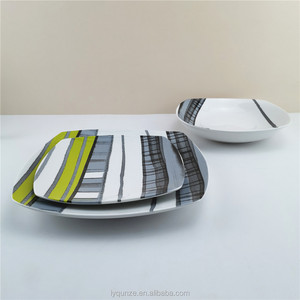 陶瓷方形汤盘圆角/方形圆角陶瓷汤盘 - Product Image 6