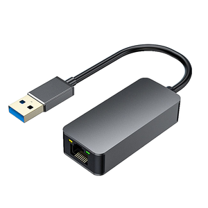 有线外部网络以太网适配器Usb至RJ45适配器1000 Mbps局域网计算机有线网卡 - Product Image 1