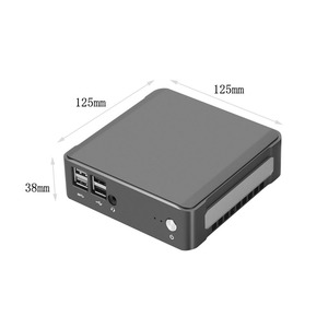 Dual Core Mini PC Desktop Computer Intel Core I3 I5 I7 DDR4 RAM Linux Win10 per l'home Office & Business per i giocatori