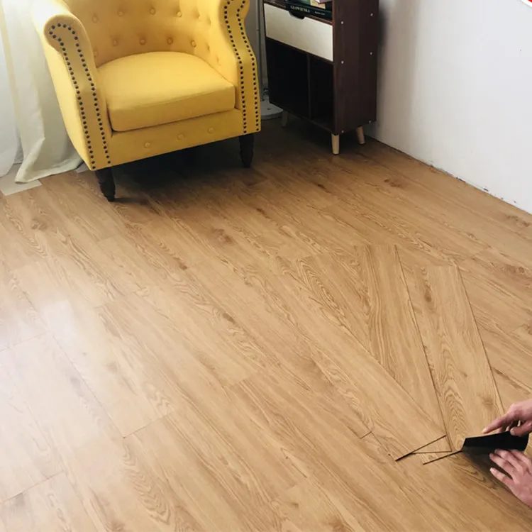 Holzmaserung PVC temporäre Sport Vinyl Teppich Linoleum Bodenbelag Rolle weiße Büros