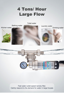 NSF家用饮用水水龙头预滤器旋落沉淀物防石灰石过滤器滤水器，更好地品尝水 - Product Image 2