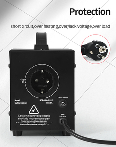 AVR 800W 1000W 220V hiển thị kỹ thuật số tự động điều chỉnh điện áp ổn định AVR 220V 1KVA - Product Image 2