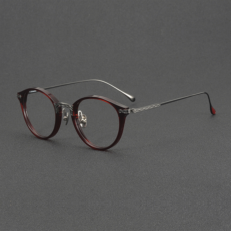 C4 Rojo Oscuro/Gris Plomo