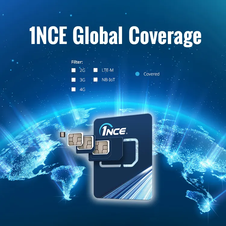 Kingwo global Gps 2G/4G/Cat-m/NB- Cartão SIM internacional usado automaticamente Iot em rastreador de carro GPS