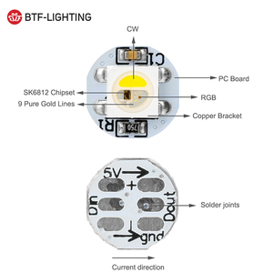 DC5V adreslenebilir Rgb Rgbw Led çip soğutucu ile Ws2813 Ws2812b Sk6812 Led Smd satılık - Product Image 3