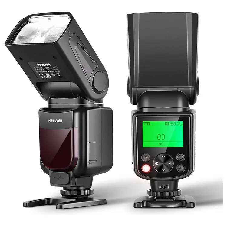 NEEWER actualizado TTL Flash Speedlite para cámara de estudio fotográfico