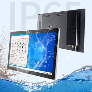 15.6インチスリムWin-10パネルPcタッチスクリーンモニターIP65防水ウォールマウントオールインワンオートメーションデバイス産業用コンピュータ - Product Image 1