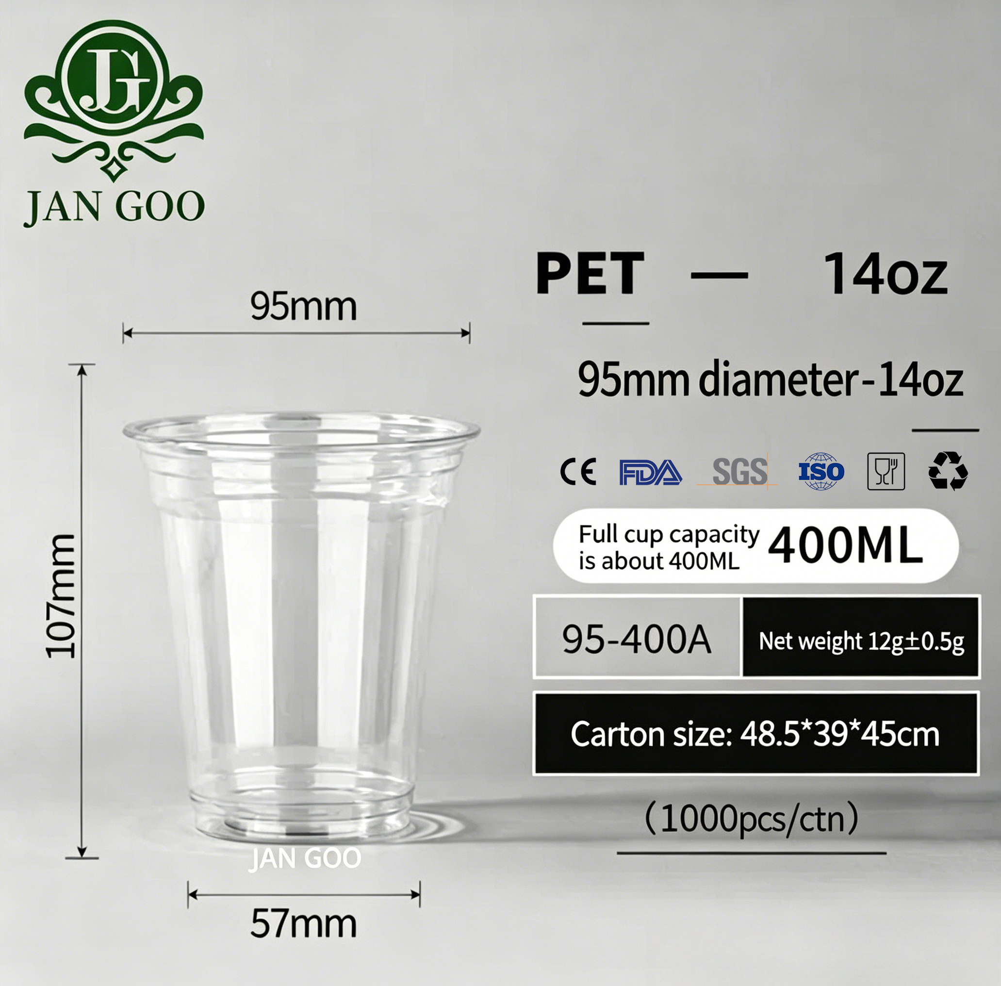 C0015: Calibre 95mm 14oz