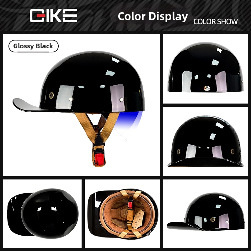 Noir brillant - Casquette de baseball de 2e génération