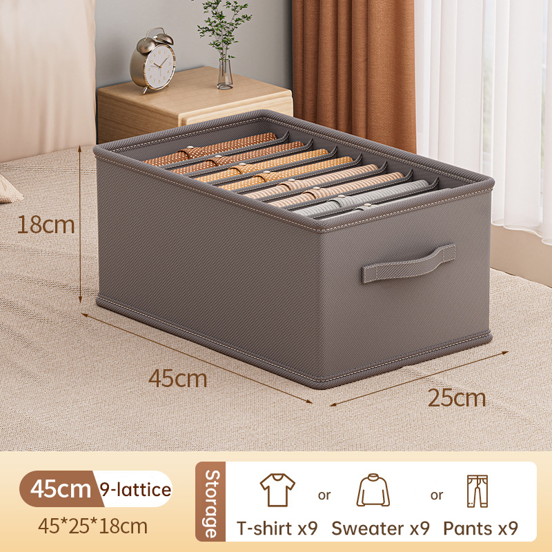 Gris 8 grilles 52*27*18cm