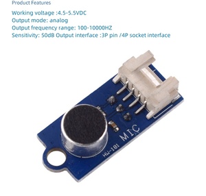 マイクノイズデシベル測定モジュール3P4Pインターフェイスサウンドセンサー - Product Image 2