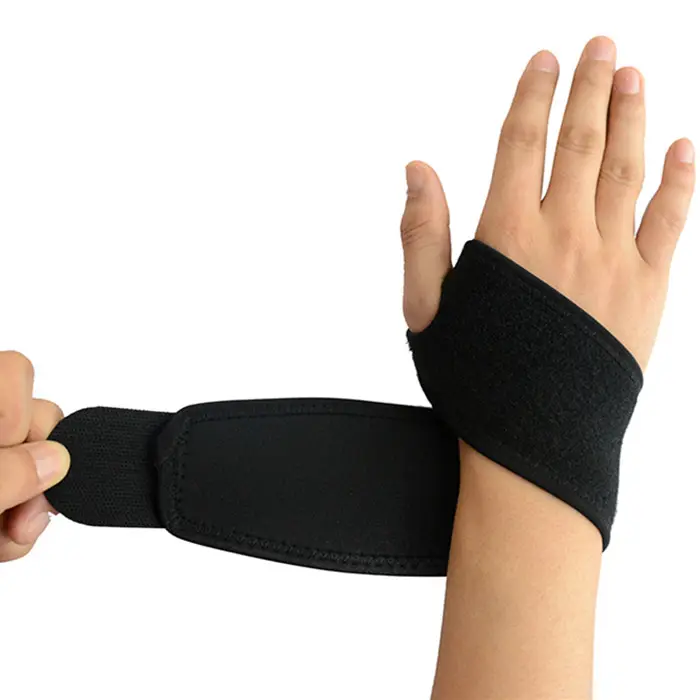 Support de bracelet réglable en néoprène, sangles de cheville, protège-poignet élastique