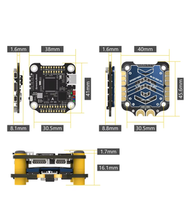 Spedybee f7 v3 bl32 50a 30 x30 ערימה משולבת Betaflight osd <span class=keywords><strong>fc</strong></span> rc fpv מירוץ מזל "טים אביזר 50a esc הגנה מרחוק