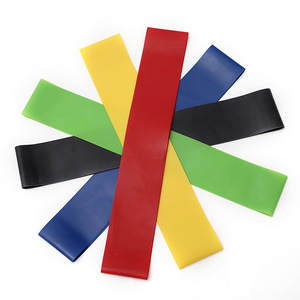 Juego de bandas de yoga y ejercicio personalizadas Látex de bucle elástico de cadera para hacer ejercicio - Product Image 6