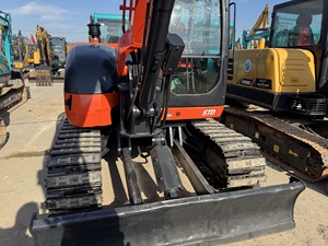 Japon 8ton kullanılan küçük kukuKX185-3 KX183 ekskavatör küçük iyi ekskavatör ucuz kuhours 6ton 7ton düşük saat ile kazıcı - Product Image 3