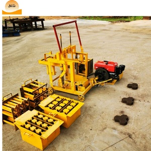 Maquinaria de construcción de ladrillos entrelazados de cemento, Manual, pequeño, bloques de hormigón, máquina de fabricación, precio a la venta - Product Image 6
