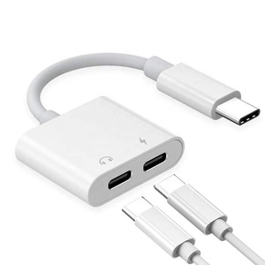 อะแดปเตอร์2 In 1 Type-C แบบคู่,ตัวแปลงแยก USB Type C 3.1สายชาร์จโทรศัพท์อะแดปเตอร์ OTG สำหรับ Samsung - Product Image 1