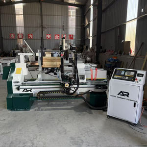 Di alta qualità AR1020 1530 carico automatico scarico torsione levigatura legno alimentazione automatica macchina tornio per sedie tavolo mobili gambe - Product Image 5