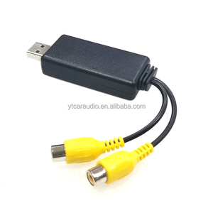 安卓全球定位系统导航汽车音频输入媒体数据线USB CVBS电缆适配器RCA辅助视频转换器，用于视频传输 - Product Image 3
