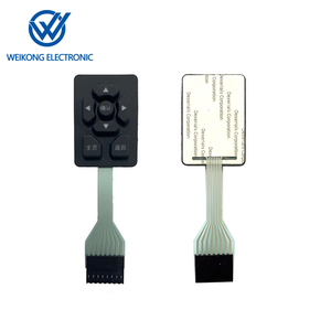 Custom PET PC in Silicone gomma membrana interruttore tattile pulsante per applicazioni di Computer e elettrodomestici - Product Image 4