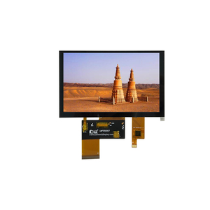 Pantalla LCD de 5 pulgadas Resolución del módulo TFT LCD de 5 "Interfaz RGB de 800x480 Pantalla de panel táctil capacitiva personalizada Pantalla LCD - Product Image 2