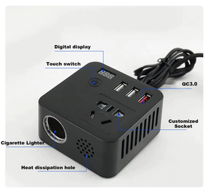 New Model 300W AC Car Power Inverter with Type C USB <strong>Output</strong> <strong>Single</strong> Phase 220V Sine Wave 5V <strong>Input</strong> for Home Use - Product Image 6