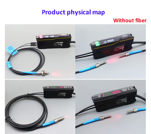 Amplificador de fibra Pantalla digital Reflexión difusa a través del haz Sensor de fibra óptica m3/M4/M6 Fibra disponible - Product Image 6