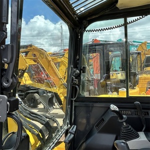 Stokta düşük yakıt tüketimi motor ve pompa çekirdek bileşenleri ile kullanılan Komatsu PC56 paletli ekskavatör 5.6 Ton Mini kepçe - Product Image 6