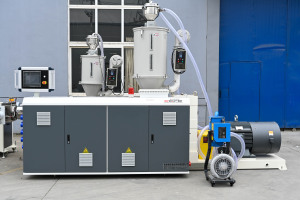 電気保護移送用プラスチック管ガス水灌漑LDPE HDPEパイプ押出生産ライン