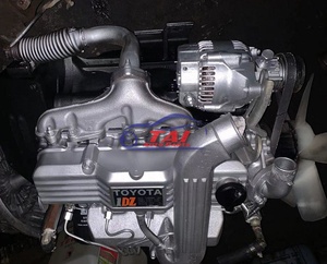 Japonya orijinal kullanılan motor dizel motor 1DZ Toyota için