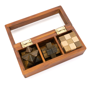 Fabrik Großhandel 3D Holz Brain Teaser Puzzle Geeignet für die Verbesserung der Kreativität und <span class=keywords><strong>Problem</strong></span> lösung Puzzle Lock