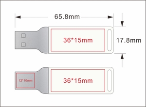 LED-Stick 32 GB 2 TB Flash-Laufwerk USB 3.0 Flash-Speicher Festplatte 8GB 16GB 32 GB 64GB USB-Stick - Product Image 2