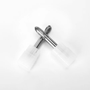 DZ 2 flüt kafalı matkap ucu End Mill 1/4 "Metal paslanmaz çelik CNC kesme için Shank karbür freze kesicisi kalay kaplı ODM kutusu - Product Image 4