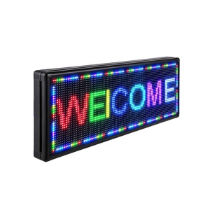Programmier bare LED-Beschilderung Innen P2.976 LED-Banner Feste <span class=keywords><strong>2</strong></span>,9mm LED-Digital anzeige